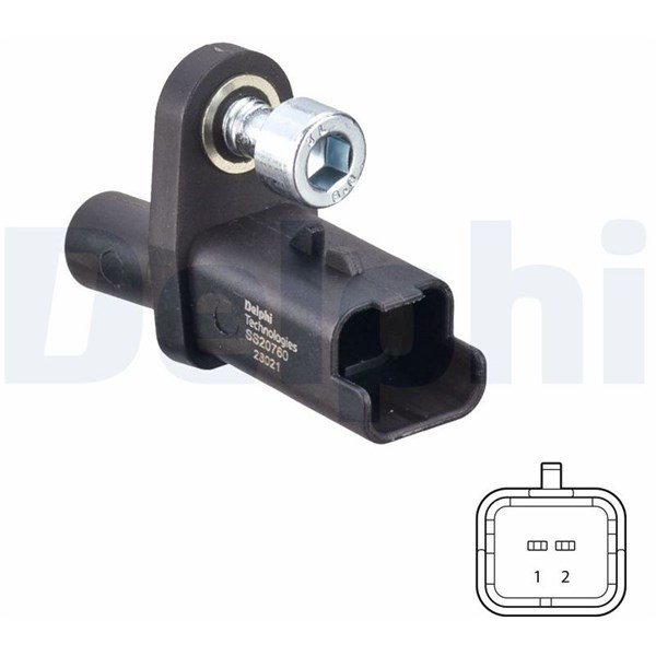ABS Sensor, Bagaksel DELPHI DELPHI ABS Sensor, Bagaksel DELPHI DELPHI