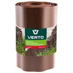Plænekant 20 cm x 9 m, brun VERTO Verto