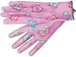 Havehandsker Blomster – Lyserøde, Str. 8 FLO Flo