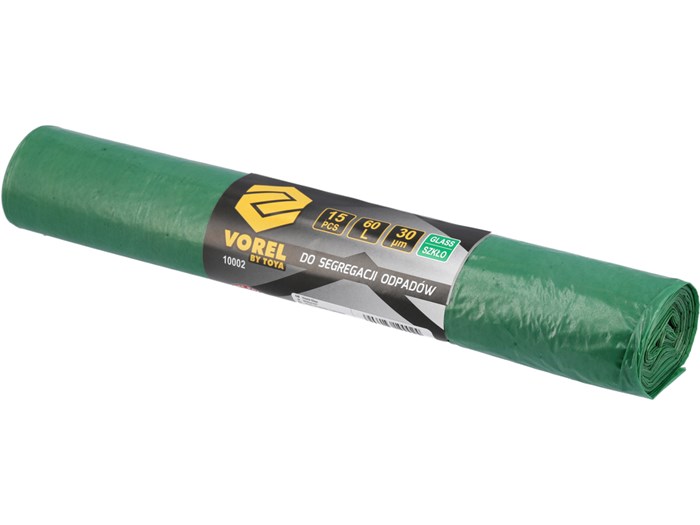 Affaldssække til glas 60 L 15 stk VOREL VOREL
