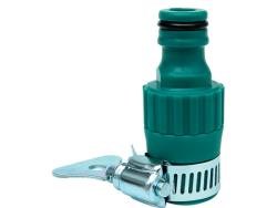 Kranadapter 1/2" gummi+klemme FLO Flo