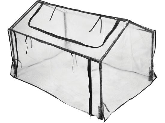 Drivhus til plantekasse, plastovertræk 120x80x60 cm FLO Flo