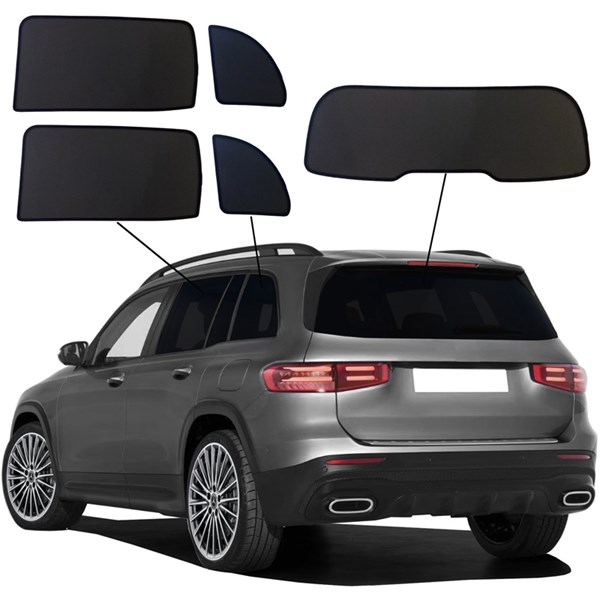 Solbeskyttelse Mercedes GLB (X247) & EQB, Bag SUNCLIP SunClip