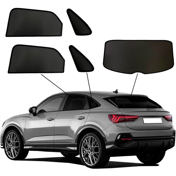 Solbeskyttelse Audi Q3 Sportback (F3N), Bag SUNCLIP SunClip