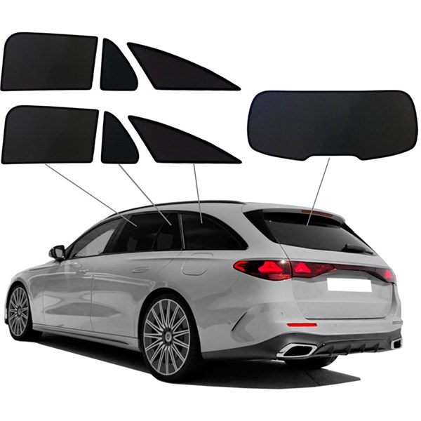 Solbeskyttelse Mercedes E-Class W214 Kombi, Bag SUNCLIP SunClip