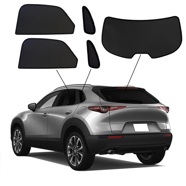 Solbeskyttelse Mazda CX-30 (DM), Bag SUNCLIP SunClip
