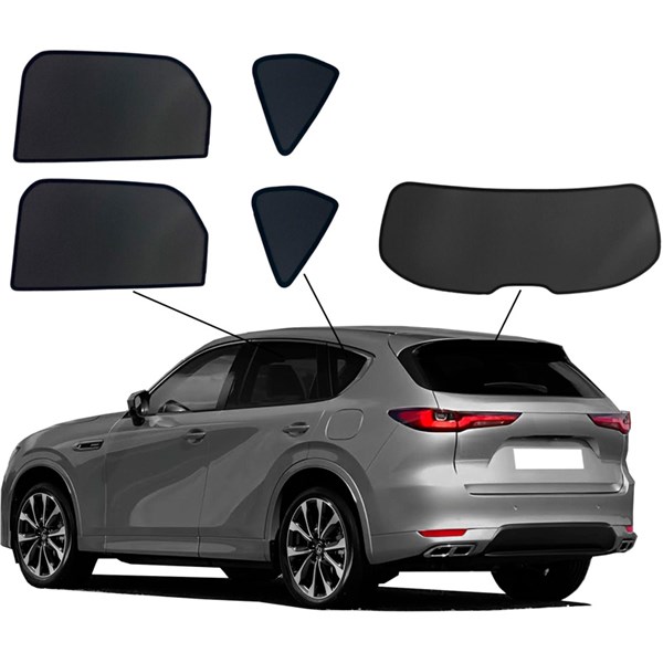 Solbeskyttelse Mazda CX-60 (KH), Bag SUNCLIP SunClip