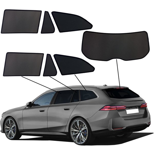 Solbeskyttelse BMW 5-Series G61 Touring incl. i5, Bag SUNCLIP SunClip