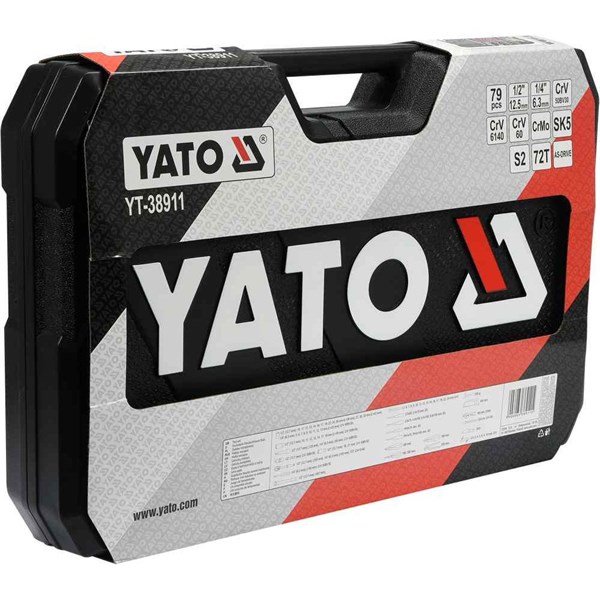 Værktøjssæt 1/2" 79 dele XXXL YATO Yato