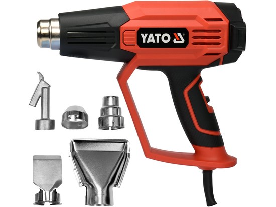 Varmepistol 1600W med display YATO Yato Varmepistol 1600W med display YATO Yato