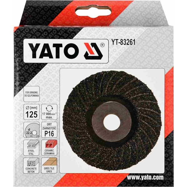 Slibeskive Universal M14 125Mm P16 YATO Yato