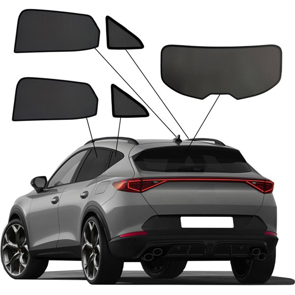 Solbeskyttelse Cupra Formentor (KM), Bag SUNCLIP SunClip