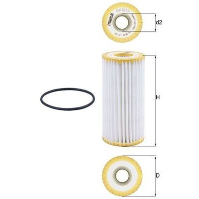 Oliefilter MAHLE MAHLE