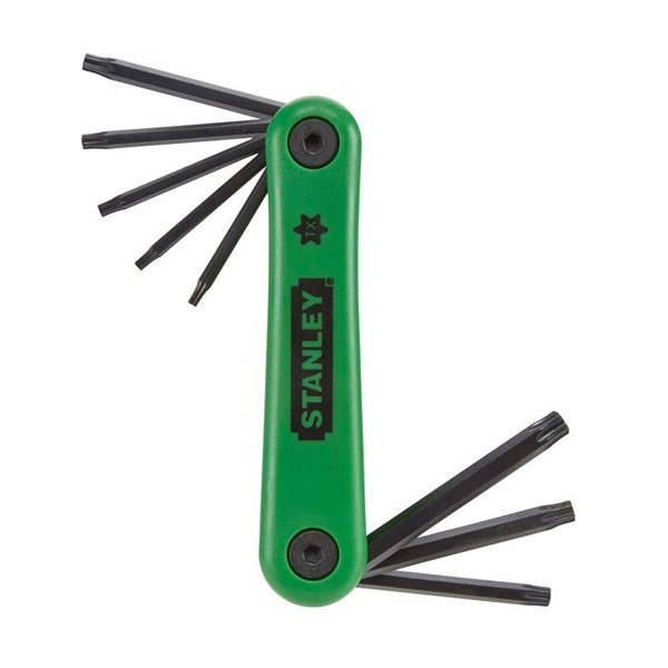 Foldbart Torx-nøglesæt i holder, 8 dele STANLEY Stanley