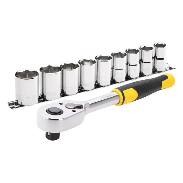 Skraldesæt 72-tands 1/2" STANLEY Stanley
