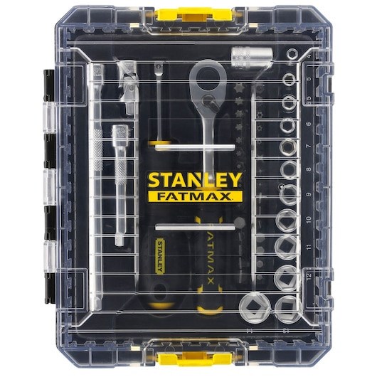 Topnøglesæt FATMAX 1/4" PRO-STACK M, 48 dele STANLEY Stanley