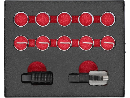 Gevindreparationssæt til lambdasondens gevind – 12 dele YATO Yato