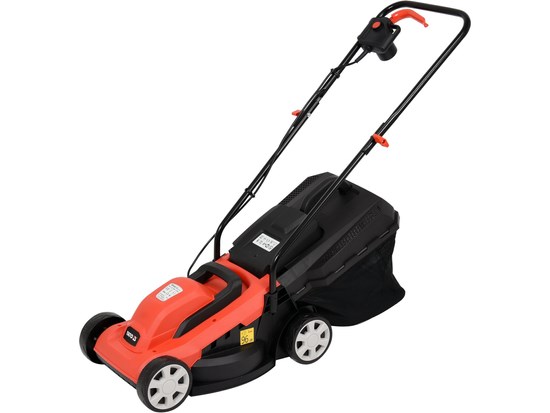 Elektrisk plæneklipper 1300W 330 mm med opsamler 30 L YATO Yato
