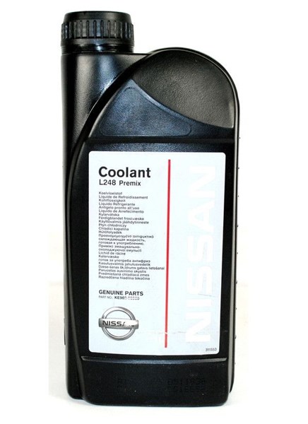 Nissan Original Glykol Coolant L248 Premix Green 1L ORIGINAL Original