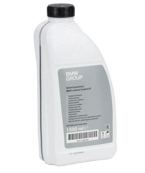 BMW Original Glycol G11 (koncentreret) Blå 1,5L ORIGINAL Original BMW Original Glycol G11 (koncentreret) Blå 1,5L ORIGINAL Original