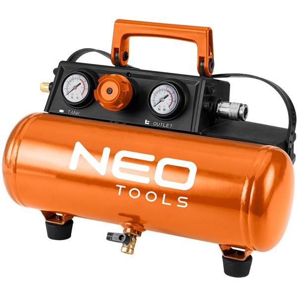 Kompressor 8 bar 3,8 l uden batteri NEO Neo