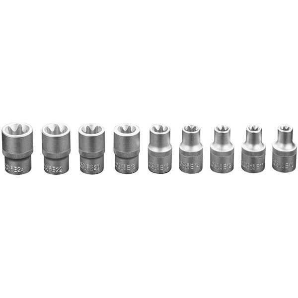 Torxhylsesæt 1/2" 9 dele NEO Neo