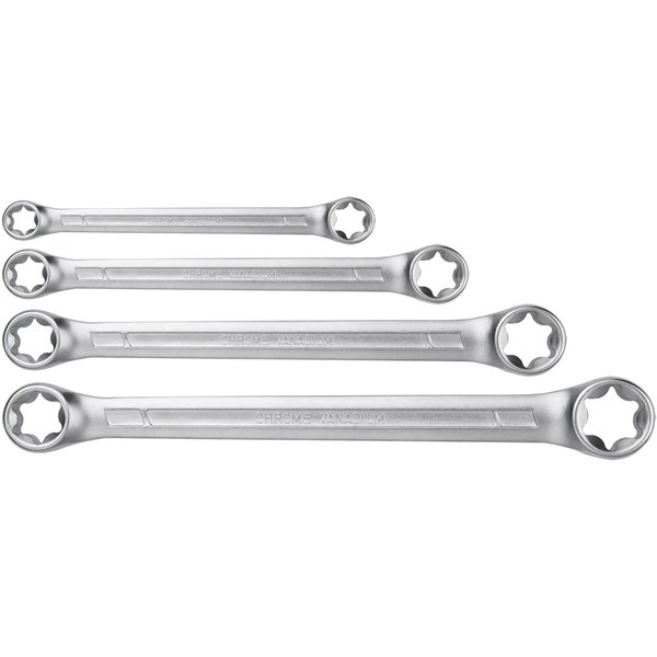 Torx ringnøgler T6–T24 sæt 4 dele NEO Neo