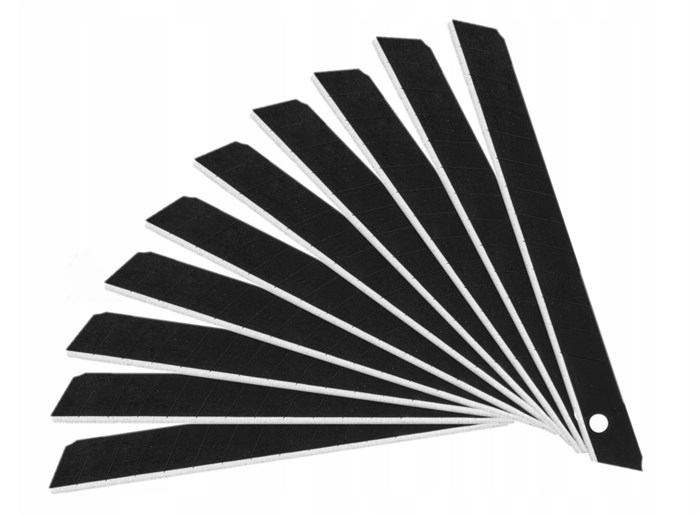 Knækblade 9 mm sorte 10 stk NEO Neo
