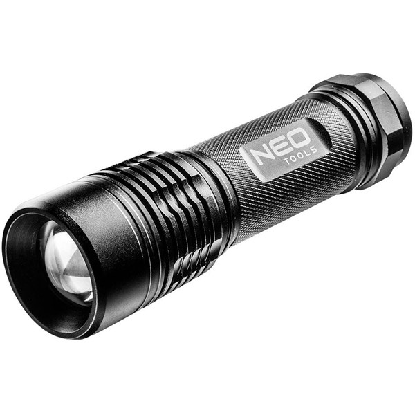 Aluminium lommelygte 200 lm zoom IPX7 NEO Neo