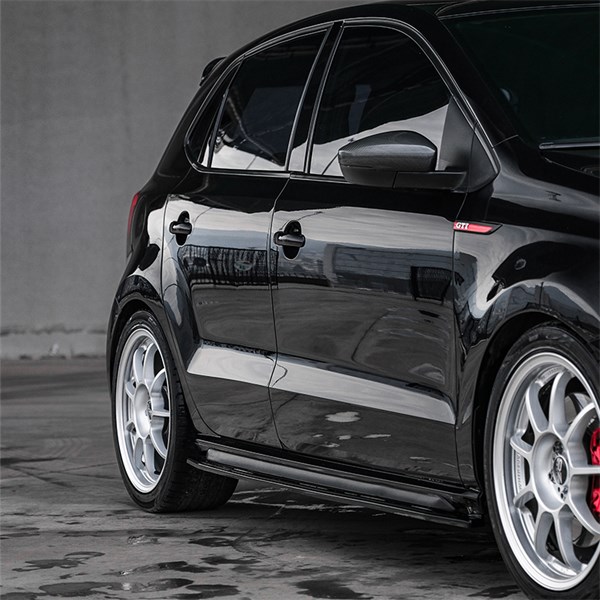 Sideskørter OneWay VW Polo V 2009–2022 ABS OneWay