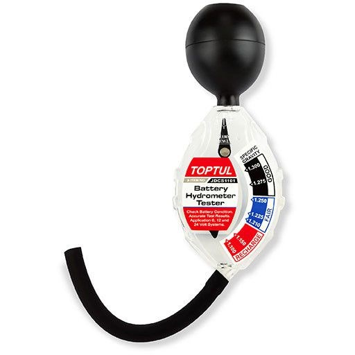 Batteritester med hydrometer TOPTUL Toptul