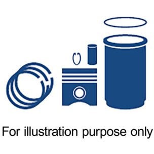 Reperationssæt, stempel/cylinder-foring MAHLE MAHLE