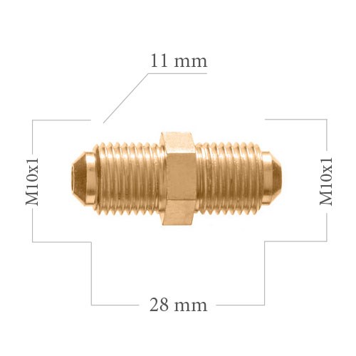 Adapter, bremserør