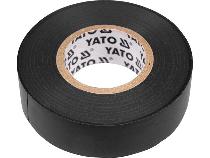 Isoleringstape 013mm 15mmx20m sort YATO Yato