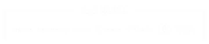 Tryg betaling med Qliro – faktura, delbetaling, konto, MobilePay, Trustly, Mastercard og Visa