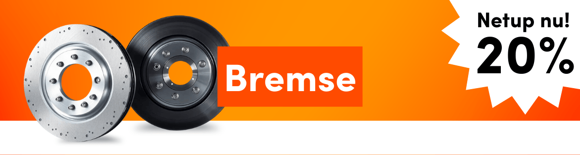 20% rabat på bremse